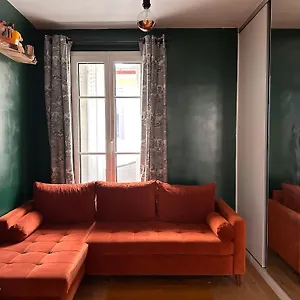 Art House Bastille 2 Bed W Balcony, 11eme Super Trendy Neighbourhood Appartement
